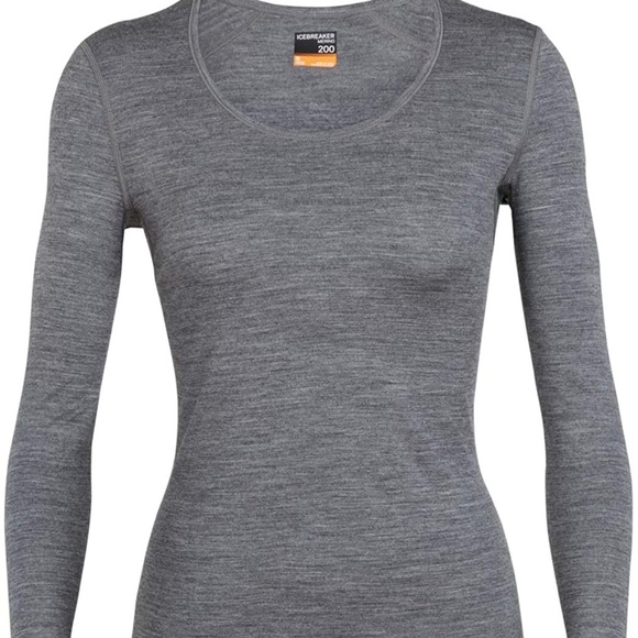 Icebreaker Tops Icebreaker Merino 20 Base Layer Scoop Neck Poshmark
